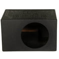 thumbnail image 4 of Q-Power QBOMB10VL Single 10" Vented Ported Car Subwoofer Box Enclosure (2 Pack), 4 of 6