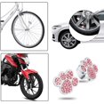 thumbnail image 4 of Valve Cap, Stylish Crystal Paw Tire Dust Cap, Auto Parts Pink, 4 of 7
