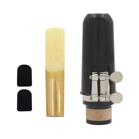 VONKY Clarinet Mouthpiece with Ligature Cap Reed and Reed Guard Clamp ...