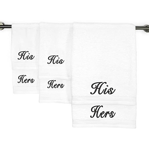 Kaufman Personalized Luxury Hotel Quality Towels Embroidered (2 Bath