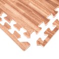 thumbnail image 3 of FlooringInc Premium 5/8" Thick Soft Wood Interlocking Foam Tiles, Yoga, Kids Play Mat, 2'x2', 25 Pack, 100 sqft, Textured Maple, 3 of 7
