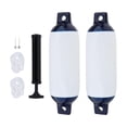 thumbnail image 2 of koolsoo Boat Bumpers s Boat Bumpers Boat Accessories with Ropes Dock Bumper Yacht 2Set Boat, 2 of 9