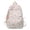Pink, variant on Yucurem Aesthetic Floral Nylon Backpack for Women, Vintage Lightweight Cottagecore Shoulder Bag with Pendant for Travel Work Daily Use (Black)