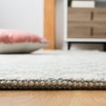 thumbnail image 4 of SAFAVIEH Cotton Kilim KLC222B Handwoven Grey / Ivory Rug, 4 of 7