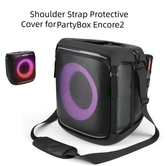Carrying Case Hard-Shell EVA Portable Travel Case Srorage Bag for JBL PartyBox Encore 2 Speaker,Speaker Travel Carry Protective Organizer Holder, for PartyBox Encore 2 Speaker Carrying Case