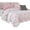 Light Pink, variant on Elegant Comfort Reversible 10-Piece Comforter Set, Tie-Dye Print, Decorative Pillow and Fitted Sheet with Smart Pockets, Soft, Plush, Lightweight Material, 10pc Tie-Dye Set, Twin, Orange