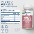 thumbnail image 2 of Solaray Indole-3 Supreme, Veg Cap (Btl-Plastic) 200mg | 30ct, 2 of 6