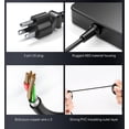 thumbnail image 3 of 240W AC Adapter Laptop Charger Replacement for Dell Alienware M15 R3 R5 R7 R4 R6 R7 AMD M17 R3 R5 R4 Area 51M R2 G3 15 3500 G5 15 5500 5505 5510 5511 5520 5521 5525 5535 G7 15 7500 Power Supply Cord, 3 of 6