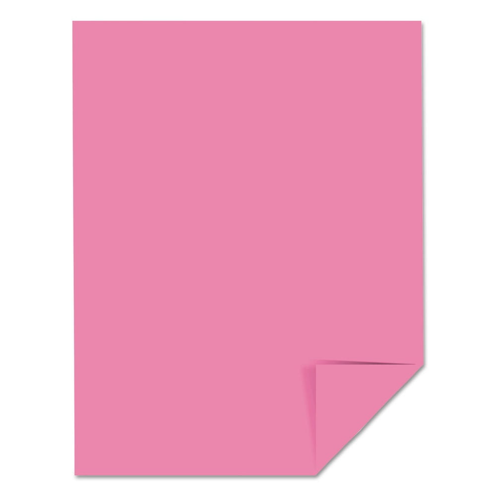 Astrobrights Color Cardstock, 65lb, 8.5 x 11, Pulsar Pink, 250/Pack