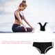 thumbnail image 5 of Moda mujer gimnasio deportes fitness yoga entrenamiento sujetador pantalones cortos traje conjunto blanco M, 5 of 5