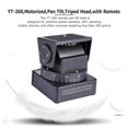 thumbnail image 2 of YT-260 Motorized Pans Tilt Tripod Head con control remoto para teléfono con cámara WDOplteas Para estrenar, 2 of 6