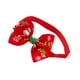 thumbnail image 3 of Greeniant Navidad Mascota Regalo Perro Gato Cuello Pajaritas Cachorro Higiene Decoración Aseo de mascotas rojo, 3 of 7