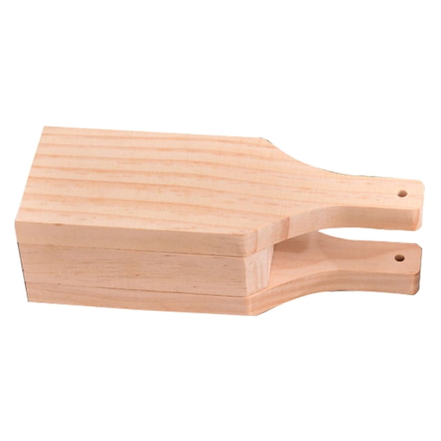 Prensa de Ciruelas Complemento Culinario Elaborado en Madera Fuerte Exprimidor Manual para Juegos de Frutas Triturador de Alimentos y Nueces Mango
