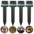 thumbnail image 1 of Solar Mole Repellent, Ultrasonic Mole Repellent Solar PoweredOutdoor Waterproof Ultrasonic Snake Repellent for Get Rid of Mole, Gopher, Snakes, Vole a, 1 of 5