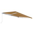 thumbnail image 2 of ALEKO Auvent Rétractable pour Patio Domestique 10 X 8 Pi, Couleur Sable, 2 of 6
