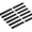 Black, variant on Anti Slip Traction Treads with Glow in Dark Stripe (12-pack), 2" X 12", Best Grip Tape 80 Grit Non Slip, Pre-Cut Strips, Rounded Corners - Right Size and Ready to Use for Easy Application