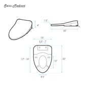 Cascade Smart Toilet Seat Bidet