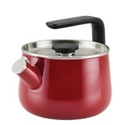KitchenAid Enamel-on-Steel 2 Quart Teakettle, Empire Red
