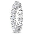 thumbnail image 3 of Everly Women's Moissanite Sterling Silver Ring, 3 of 7