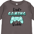 thumbnail image 4 of Inktastic Dad's Gaming Buddy- Aqua Controller Boys or Girls Long Sleeve Toddler T-Shirt, 4 of 5