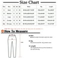thumbnail image 2 of REALiKUN Womens Capri Pants Drawstring Elastic Waist Linen Pant Straight Wide Leg Cropped Pants Trouser with Pockets, 2 of 6