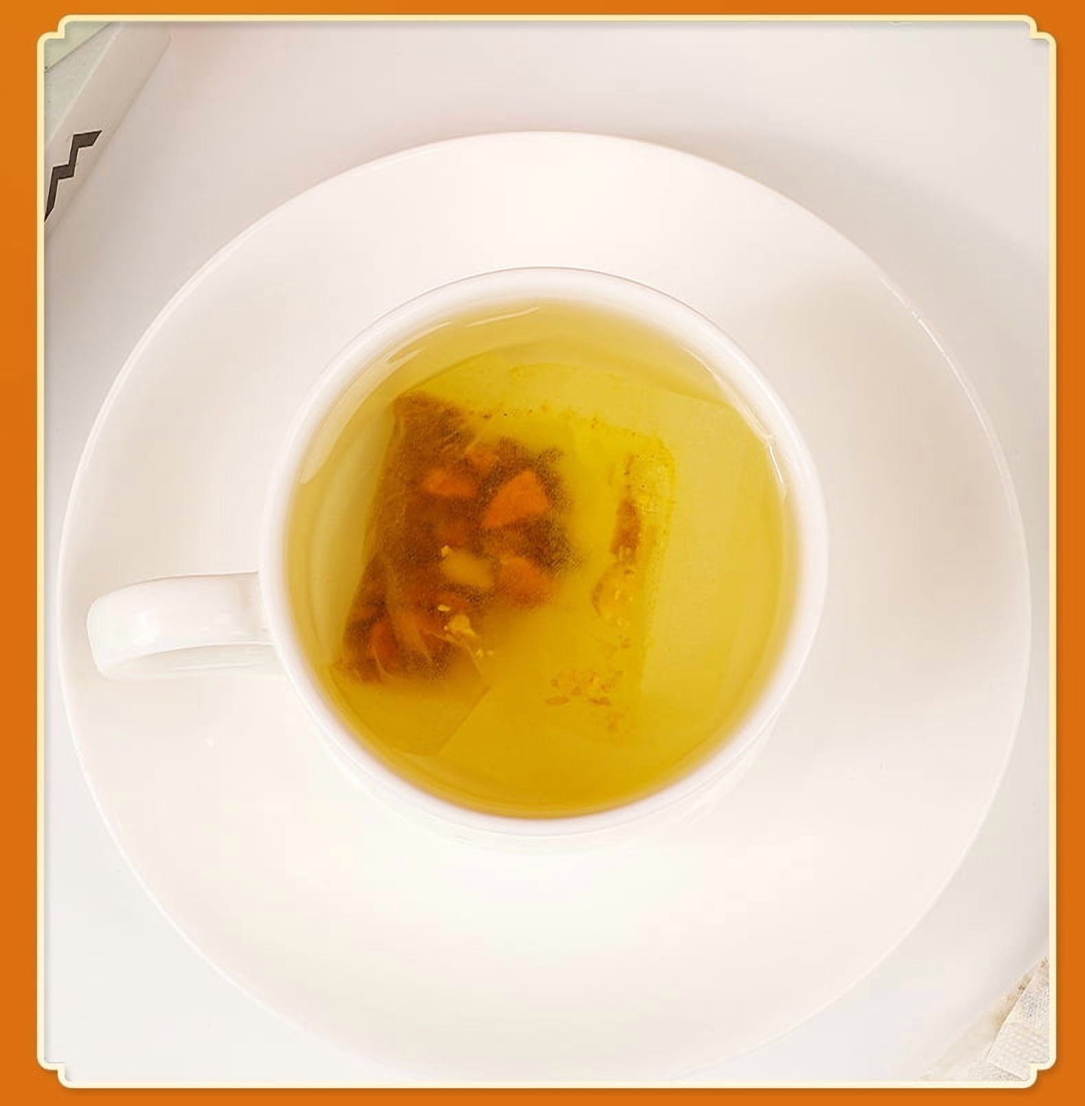 180 Premium Turmeric, Ginger, Cinnamon Blend Tea Bags, 100% Natural & No Additives & Caffeine Free.