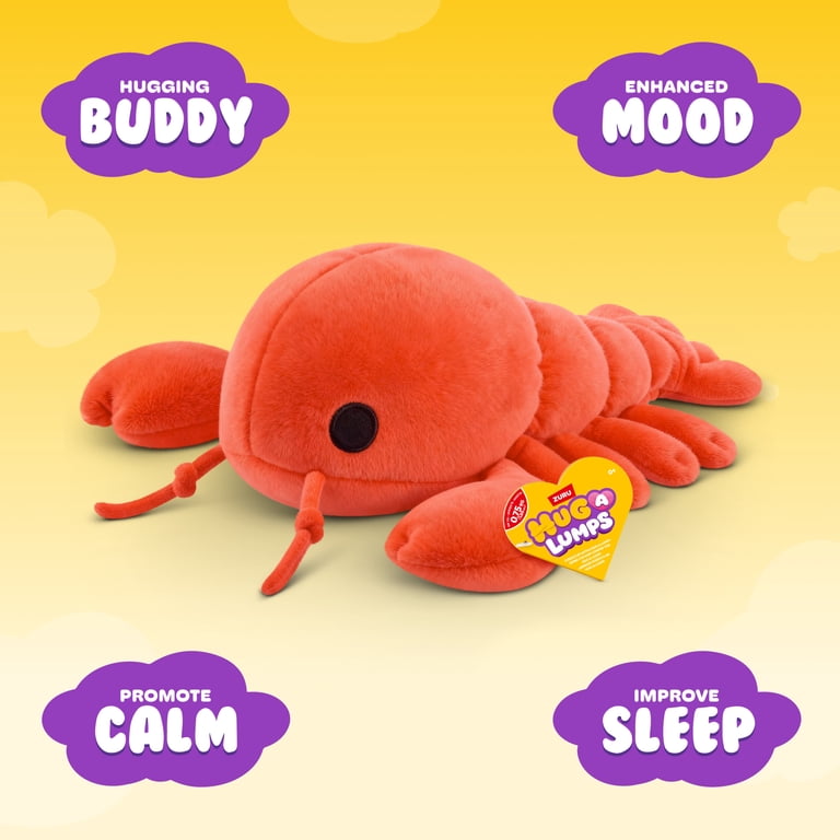 く*ん様 116 80s CPカンパニー Rubber Woolライナー モッズ Hug a Lumps Small 1.65 lbs Lenny the Lobster Weighted Plush, Soft