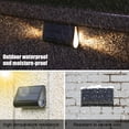 thumbnail image 5 of Solar Fence Light Outdoor,Waterproof Garden Wall and Stair Step Light for Courtyard,Patio and Home Fence Decoration House Decor, 5 of 6