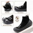 thumbnail image 4 of Meckior Baby Sock Shoes Baby Walking Shoes Infant Non-Slip Breathable Slippers Soft Rubber Sole Sneakers for Baby Boys Girls, 4 of 10