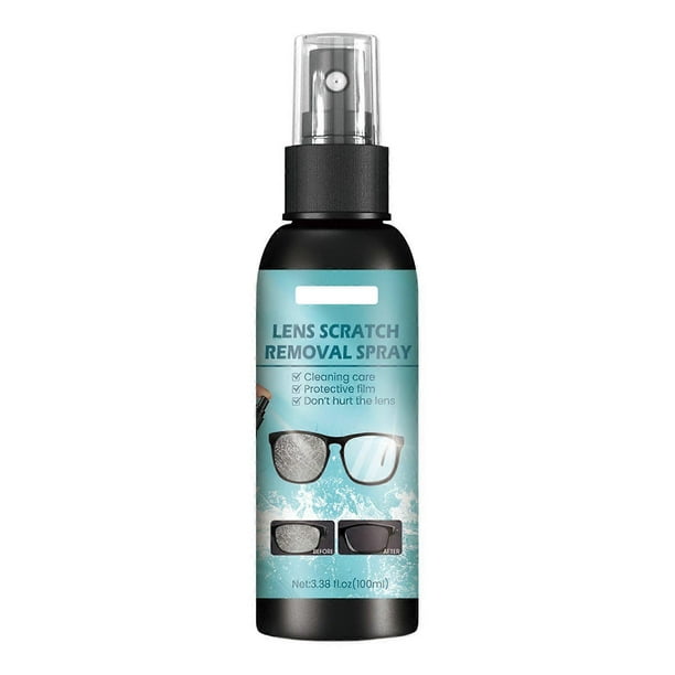 100ml Lens Scratch Removal Spray Multipurpose Glasses Care Liquid Eyewear Lens Cleaning Solution Windshield Glass Repair Liquid