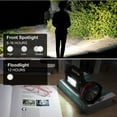 thumbnail image 3 of LinenLoon Rechargeable Spotlight, Super Bright 90000 High Lumens LED Spotlight,Handheld Spotlight Flashlight Large Searchlight with Foldable Tripod for Camping, 3 of 5