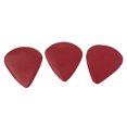 thumbnail image 1 of 3 Pcs Pics de Plectre de Guitare Pierre Naturelle Pic de Doigt de Guitare (Rouge), 1 of 7