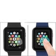 thumbnail image 4 of Silver 40mm for 4 5 6 SE Metal Case Tempered Film Glass For Apple Watch Cover, 4 of 5