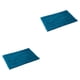 thumbnail image 1 of Bearachild Alfombrilla de baño de chenilla, absorbente, antideslizante, lavable a máquina, para baño, cocina, alfombra, azul seguro Azul 2Conjunto, 1 of 6