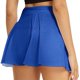 thumbnail image 2 of Gibobby faldas de mezclilla para mujer para mujer Falda deportiva de yoga Falda corta(Azul marino, XXL), 2 of 5