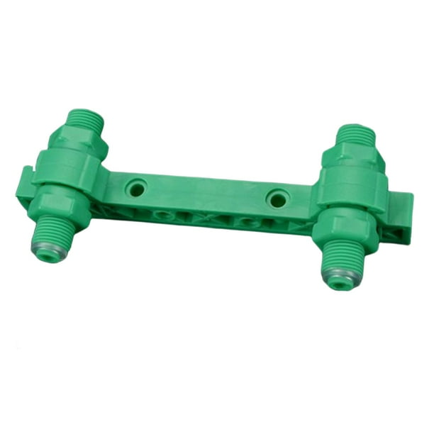Grifo de ducha, 1 unidad, válvula mezcladora fija, adaptador de grifo de bañera con apertura Prueba de presión verde
