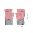 thumbnail image 3 of Women's Gloves Mittens Knitted Gloves Thickened And Velvet Screen Cycling Cold Proof Plush Couple'S Warm Woolen Gloves, Women's Accessories Gloves Mittens, 3 of 5
