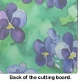thumbnail image 5 of Wisconsin Wood Violets in Watercolor Glass Cutting Board Large 12 in x 15 in, 5 of 5