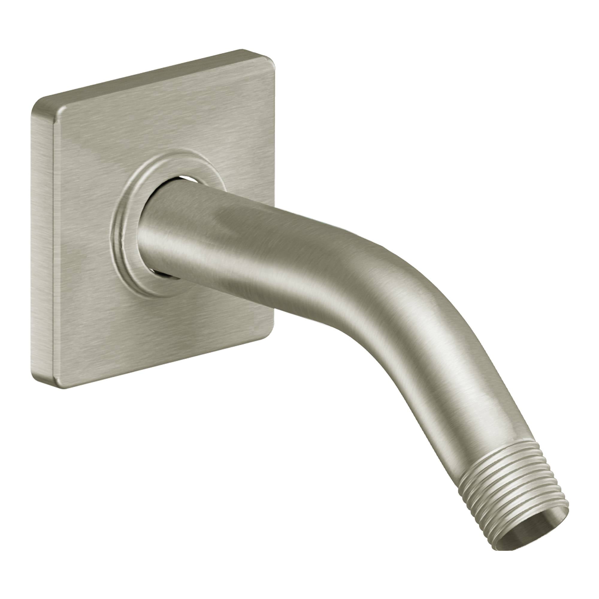 90 Degree Brushed Nickel Shower Arm
