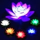 thumbnail image 2 of Lámpara floral flotante LED de flor de loto artificial de 28 cm de XM Culture para piscina, jardín y estanque, 2 of 8