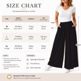 thumbnail image 3 of PBFRDSJ Women's Y2k Baggy Palazzo Wide Leg Pants Casual High Waisted Solid Pants for Lounge Wear, 3 of 6