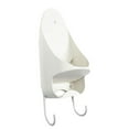 thumbnail image 2 of Estante para tabla de planchar montado en la pared, soporte para plancha eléctrica, estante de baño para el hogar Blanco perfecl Soporte para tabla de planchar, 2 of 8