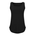 thumbnail image 6 of Patlollav Ladies Tops Womens Blouses Solid Square Neck V-Neck Summer Sleeveless Tank Tops, 6 of 6