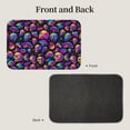 thumbnail image 2 of Pofeuu Skull rainbow star mushroom Print Hem Mat 40x60 - Multipurpose Doormat for Indoor & Outdoor Use - Welcome Your Guests with our Entrance Mat, 2 of 6