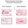 thumbnail image 5 of Big Dot of Happiness Last Rodeo - Pink Cowgirl Bachelorette Party Game Scratch Off Dare Cards - 22 Count, 5 of 6