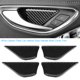 thumbnail image 5 of Aramox 4 Piezas de Fibra de Carbono para Puerta Interior de Coche Cubierta de Cuenco Pegatina de Ajuste Apto para Clase C W205 GLC ANGGREK Otros, 5 of 8