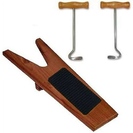 

Happy Tack Deluxe Red Wood - Boot Jack with Boot Pulls