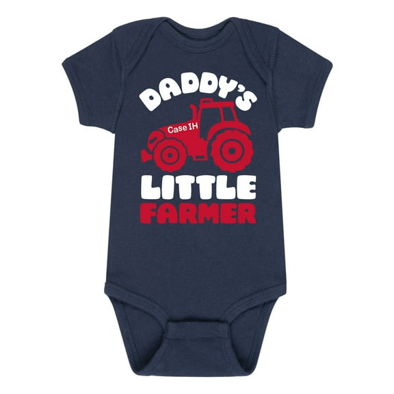Case IH - Daddy's Little Farmer - Father's Day - Infant Baby Boy One Piece Onesie