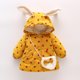 thumbnail image 2 of Traje De Nieve De Invierno Para Niños Pequeños, Chaqueta Con Capucha Con Orejas De Conejo Para Niñas Con Bolsa, Abrigo Cálido Grueso Con Estampado De Cerezas Odeerbi LM103-153, 2 of 9