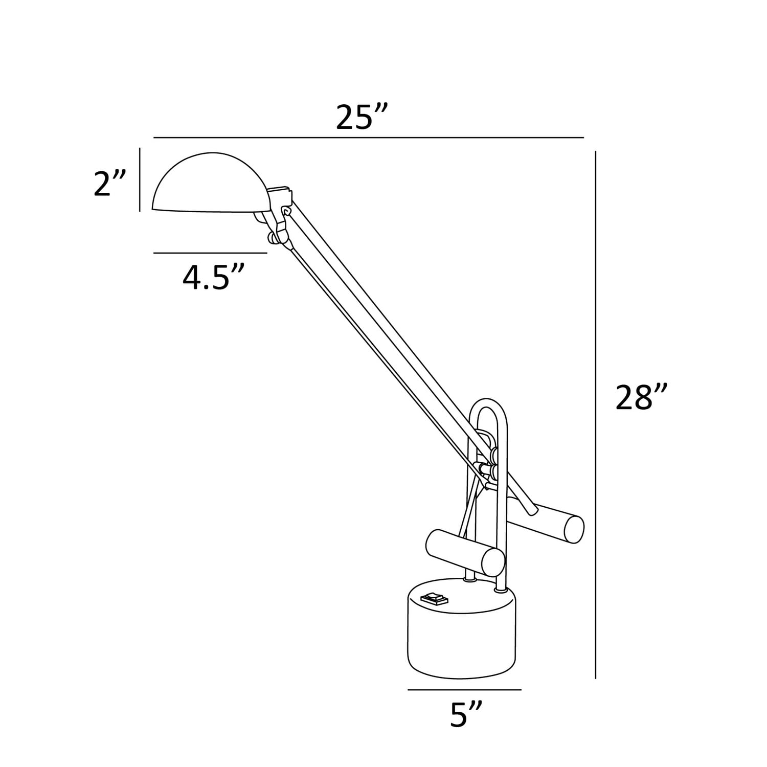Lite Source Halotech Desk Lamp